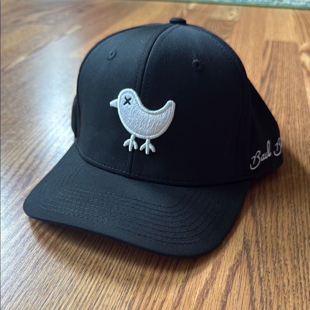 Bad Birdie SnapBack Black White Embroidered Cap